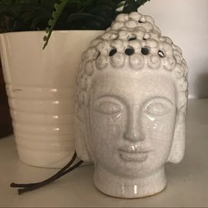 Boho Buddha Head Statue - Incense pouch holder